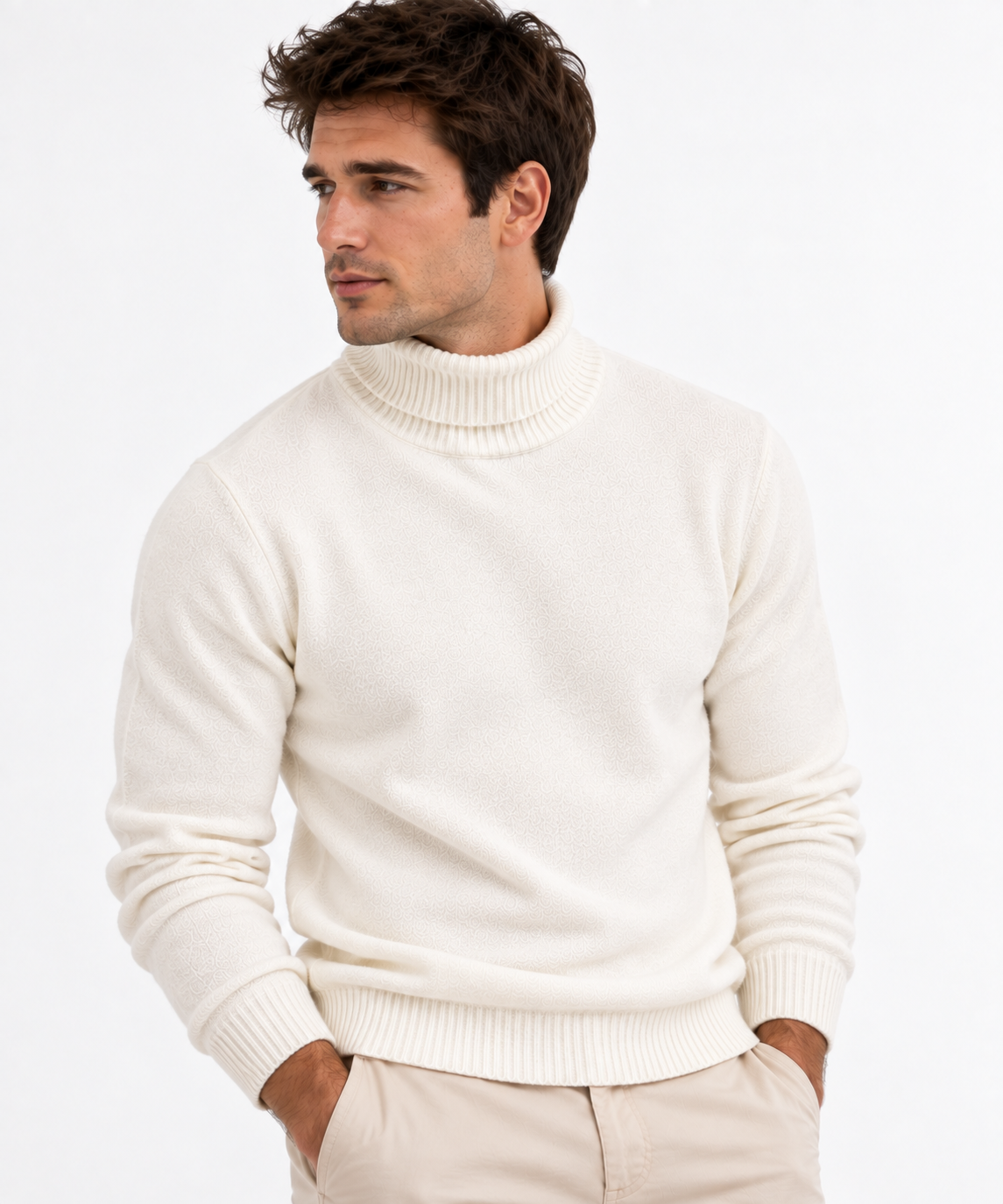 Cable Knit Turtleneck