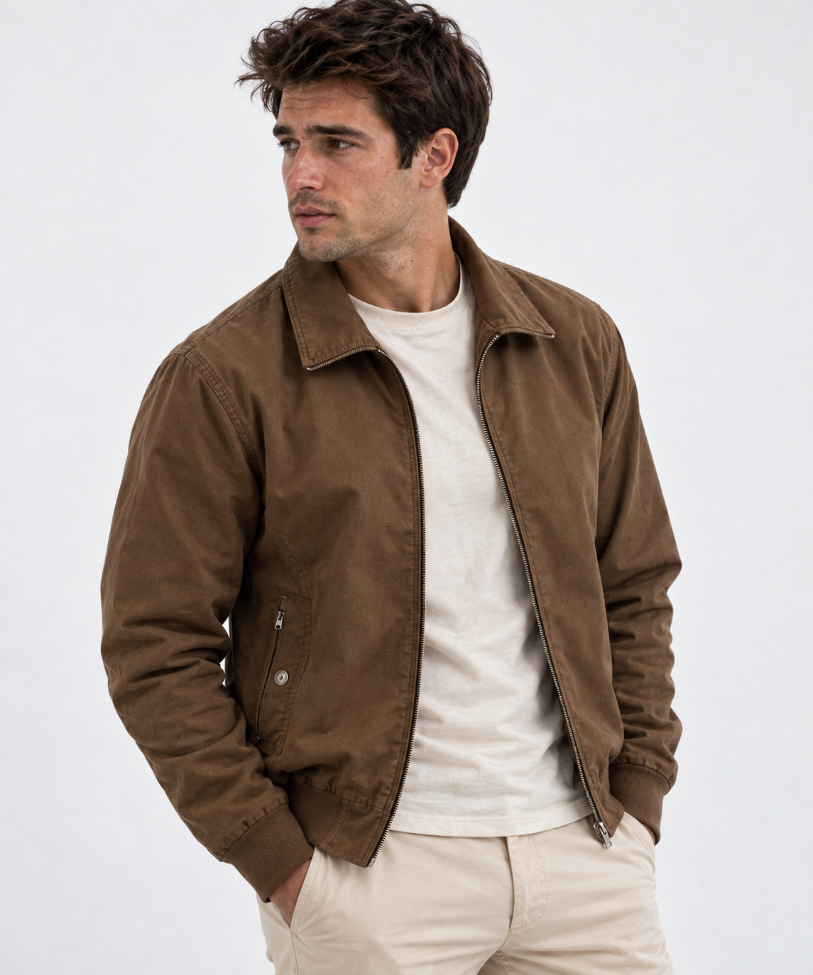 Monaco Cotton Harrington Jacket