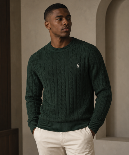 Heritage Cable Knit Sweater