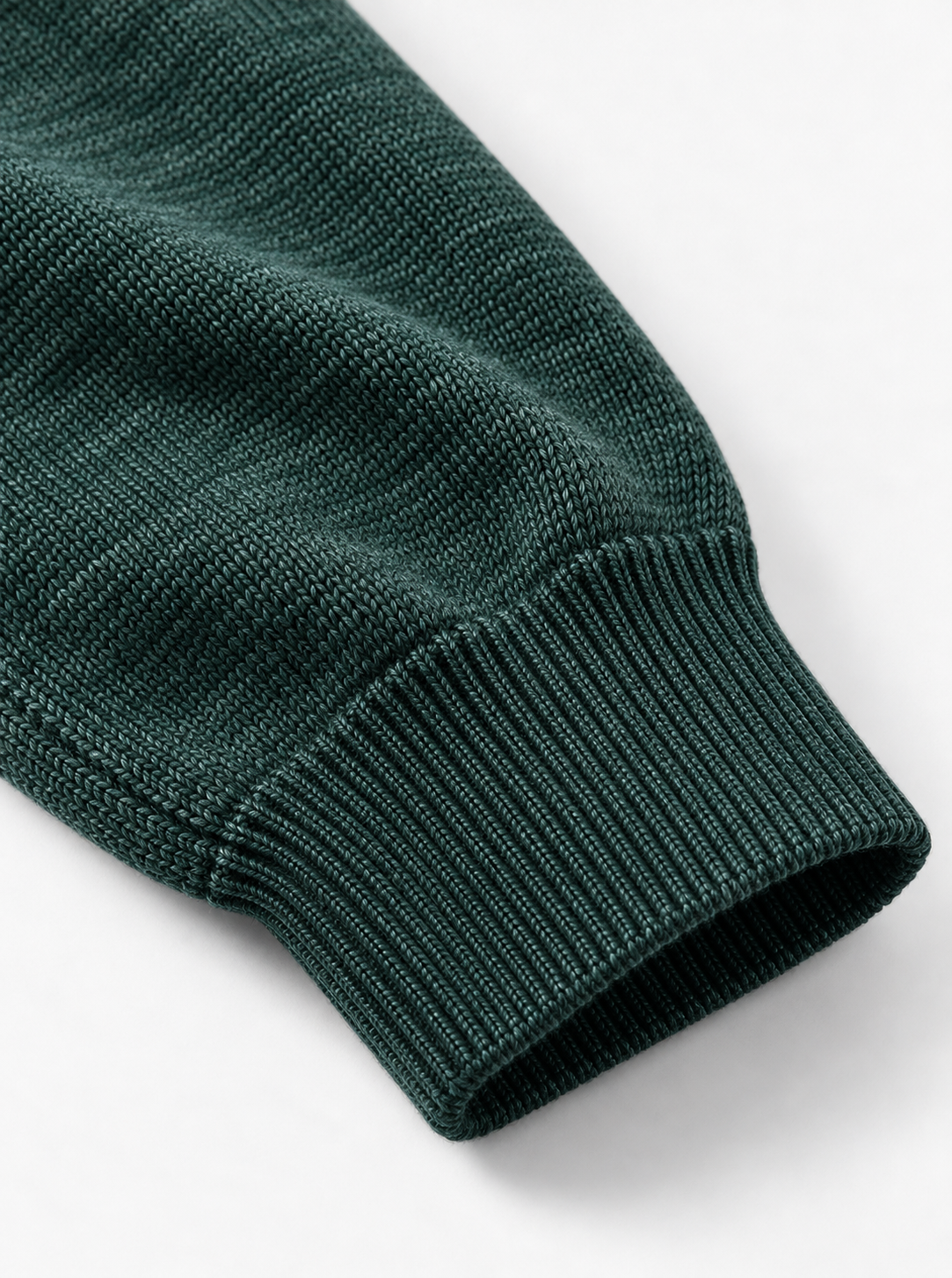 Merino Wool Mock Neck Sweater