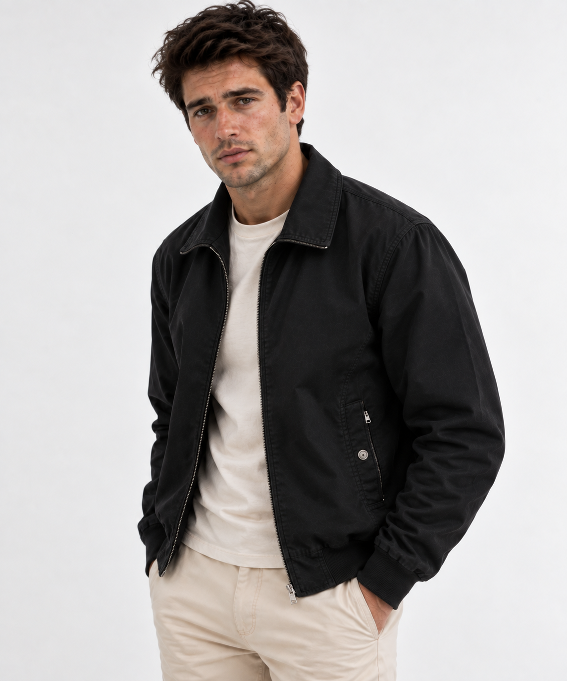 Monaco Cotton Harrington Jacket