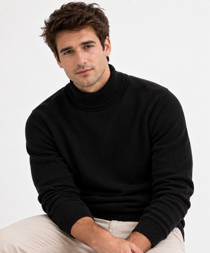 Cable Knit Turtleneck