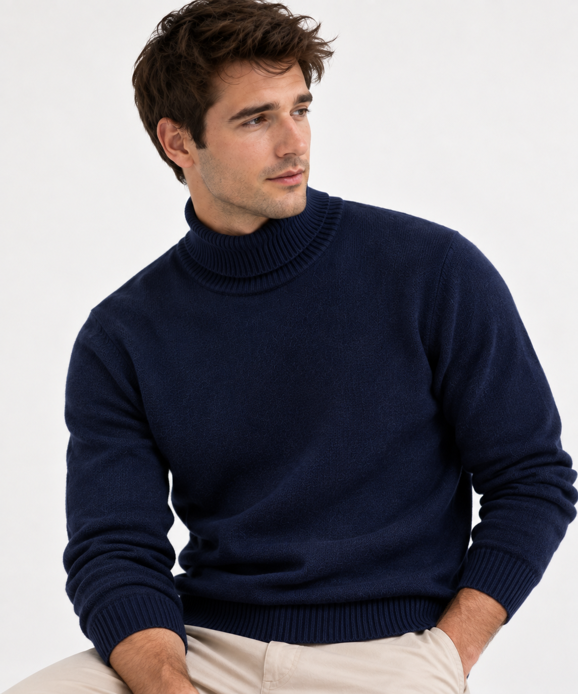 Cable Knit Turtleneck