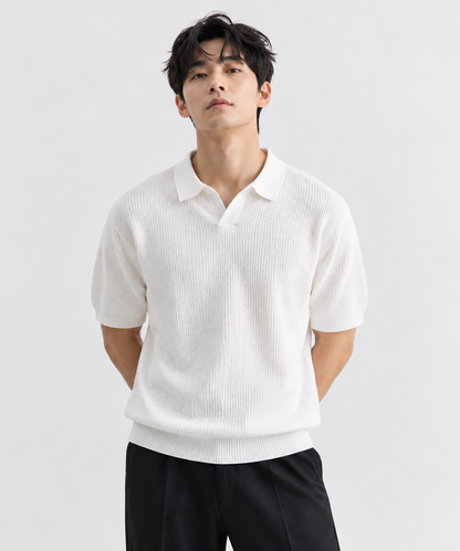 Cannes Textured Polo
