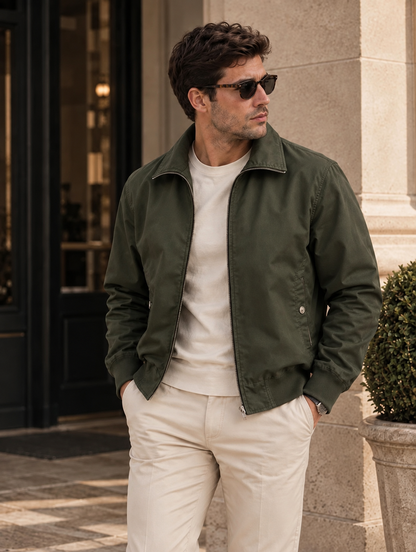 Monaco Cotton Harrington Jacket