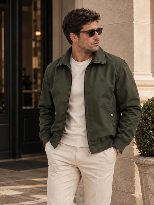 Monaco Cotton Harrington Jacket