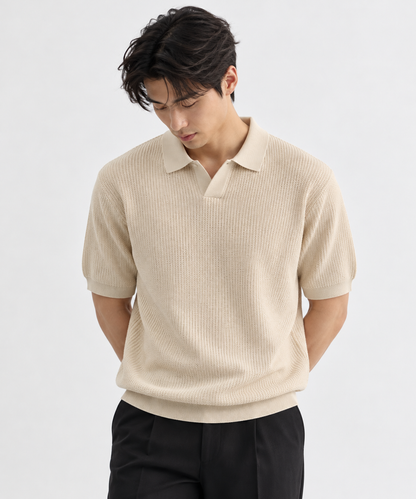 Cannes Textured Polo