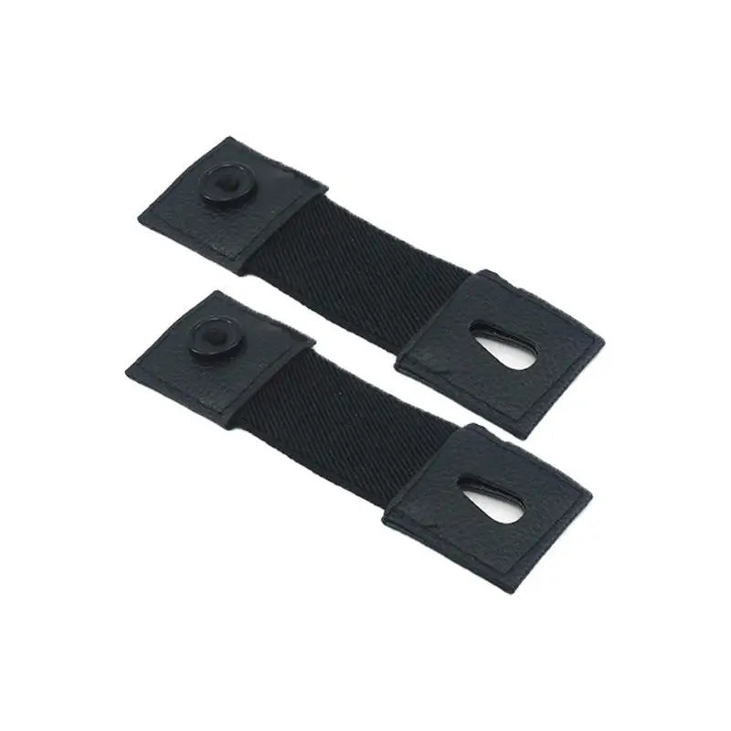 2Pcs Women Men Shirt Cuff Holders Elastic Armband Shirt Sleeve Holder Cufflinks Adjustable Arm Cuffs Bands Extension Button