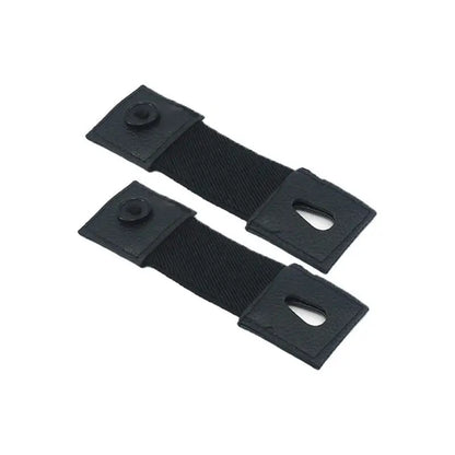 2Pcs Women Men Shirt Cuff Holders Elastic Armband Shirt Sleeve Holder Cufflinks Adjustable Arm Cuffs Bands Extension Button
