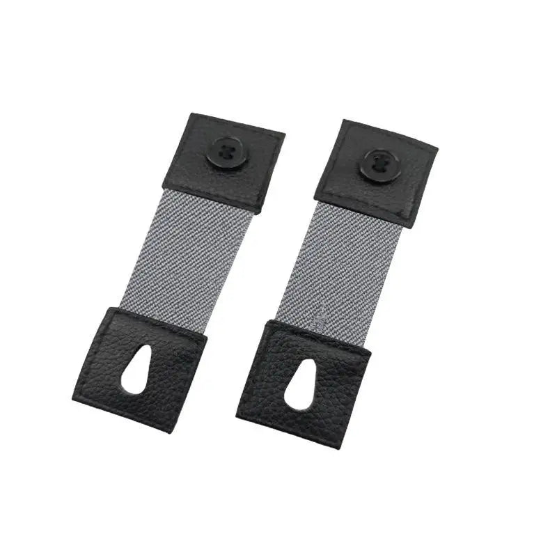 2Pcs Women Men Shirt Cuff Holders Elastic Armband Shirt Sleeve Holder Cufflinks Adjustable Arm Cuffs Bands Extension Button