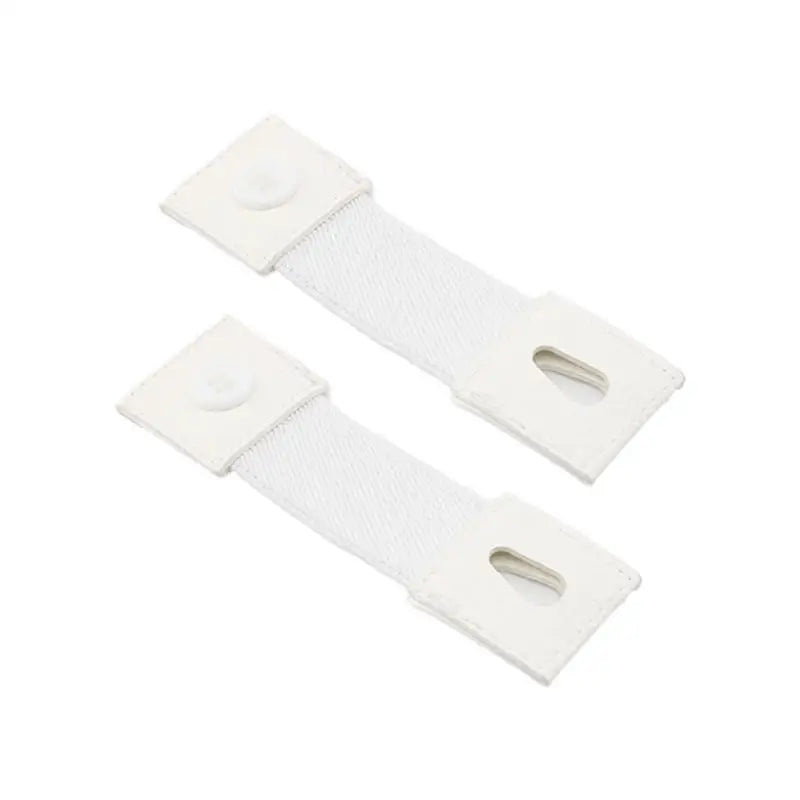 2Pcs Women Men Shirt Cuff Holders Elastic Armband Shirt Sleeve Holder Cufflinks Adjustable Arm Cuffs Bands Extension Button