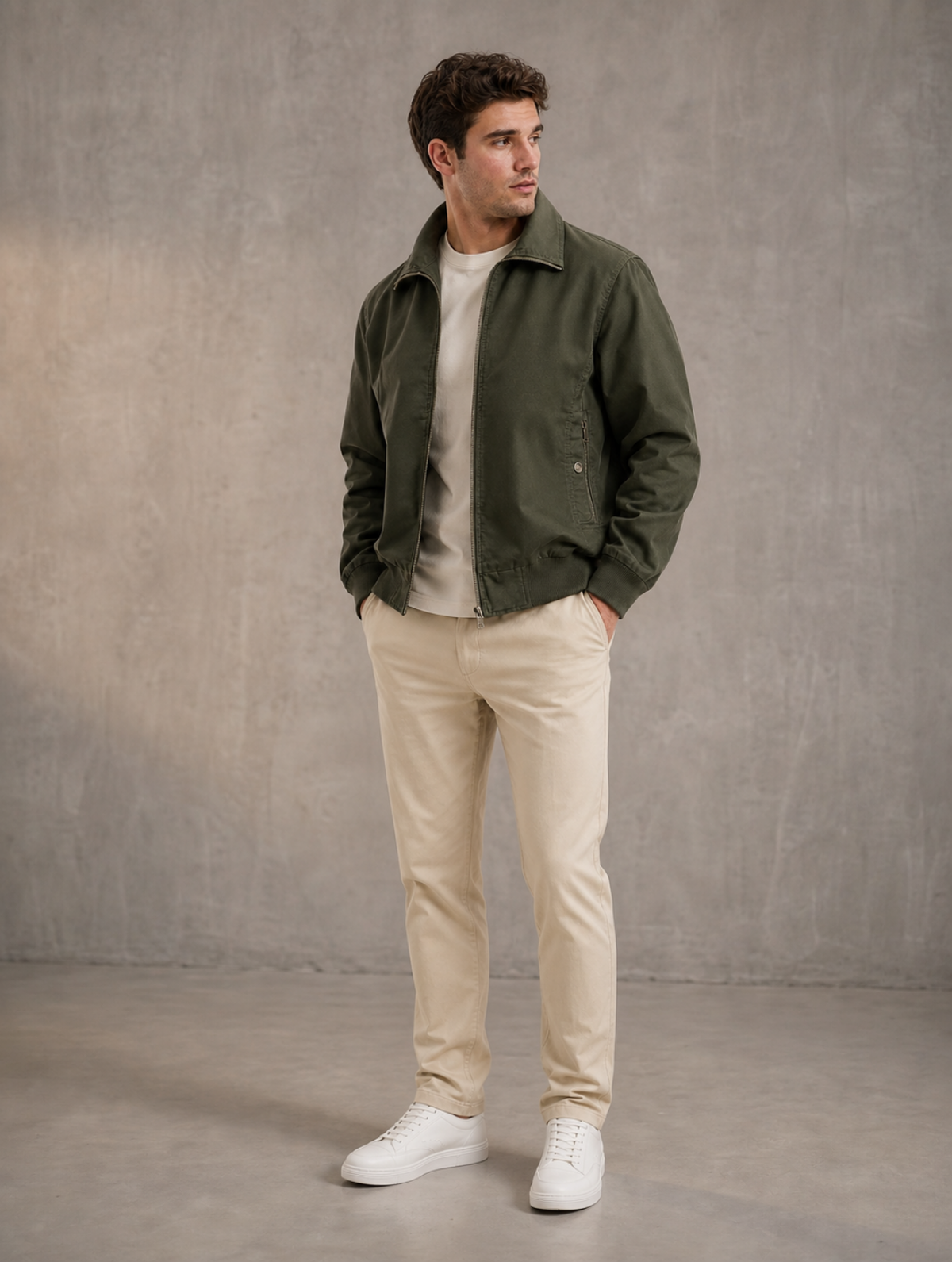 Monaco Cotton Harrington Jacket